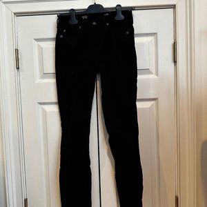 Ag Adriano Goldschmied Corduroy Cigarette Leg Pants
